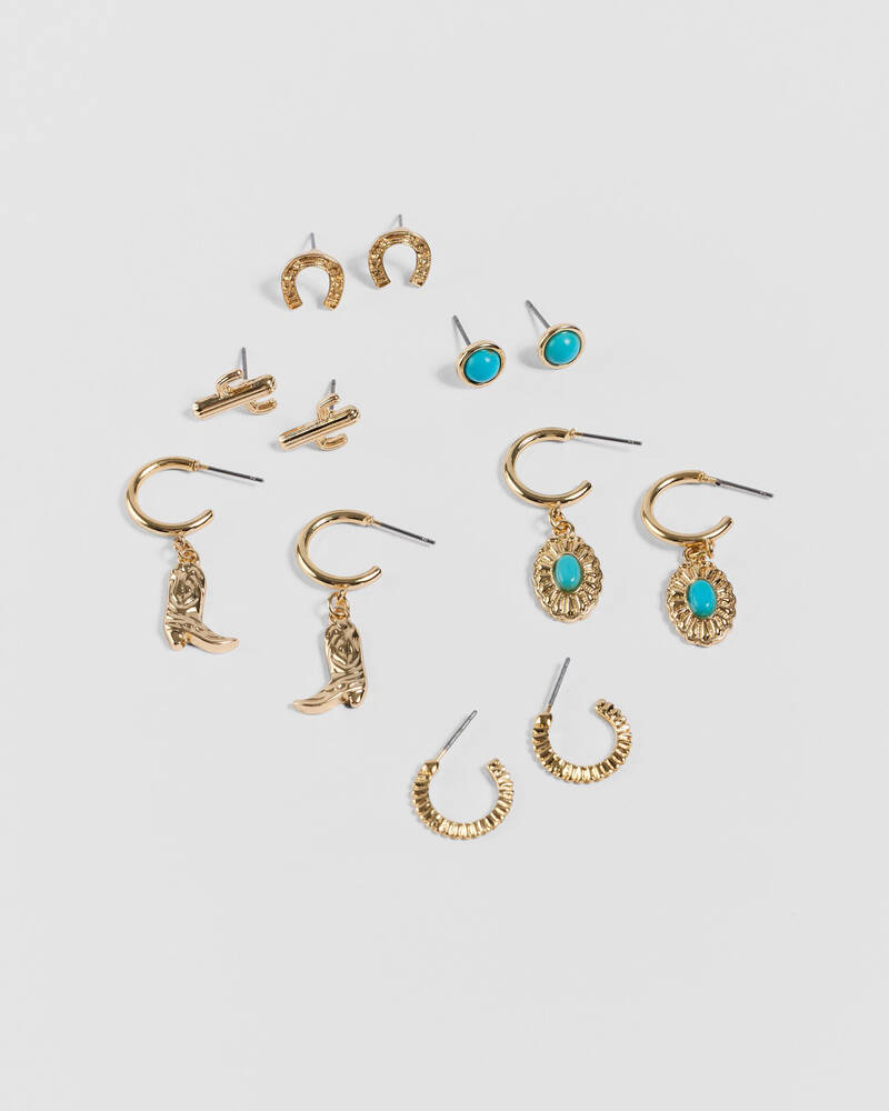 Karyn In LA Hadley Earring Pack for Womens