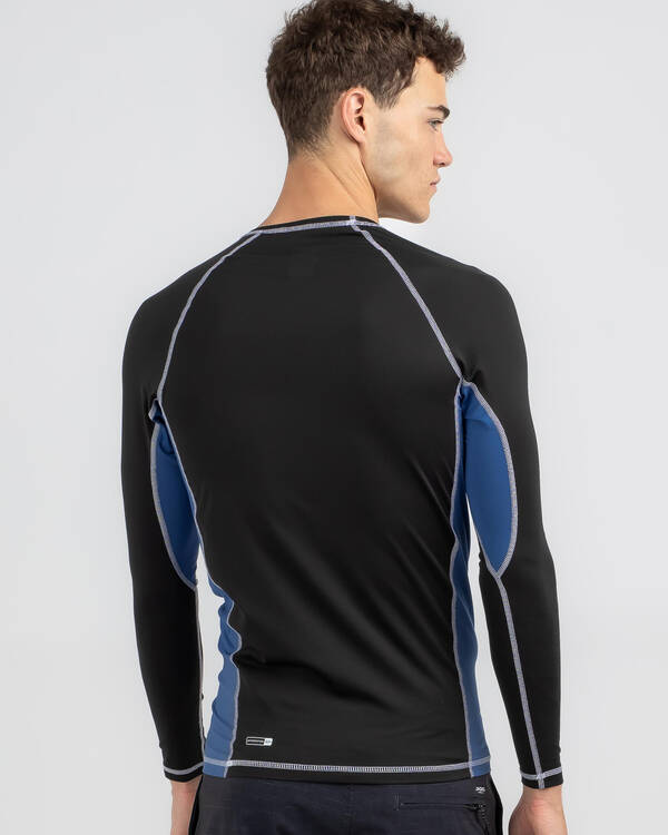 Quiksilver Saturn Protection Long Sleeve Rash Vest for Mens