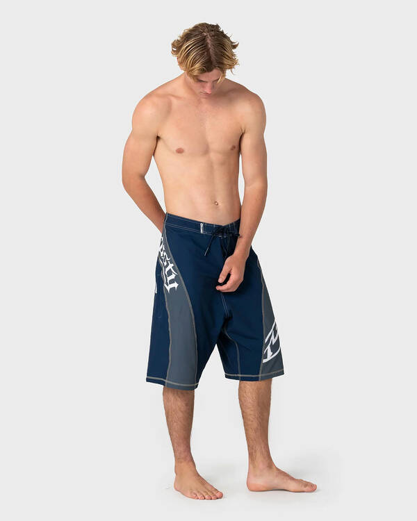 Rusty Tribalay Fixed Waist Board Shorts for Mens
