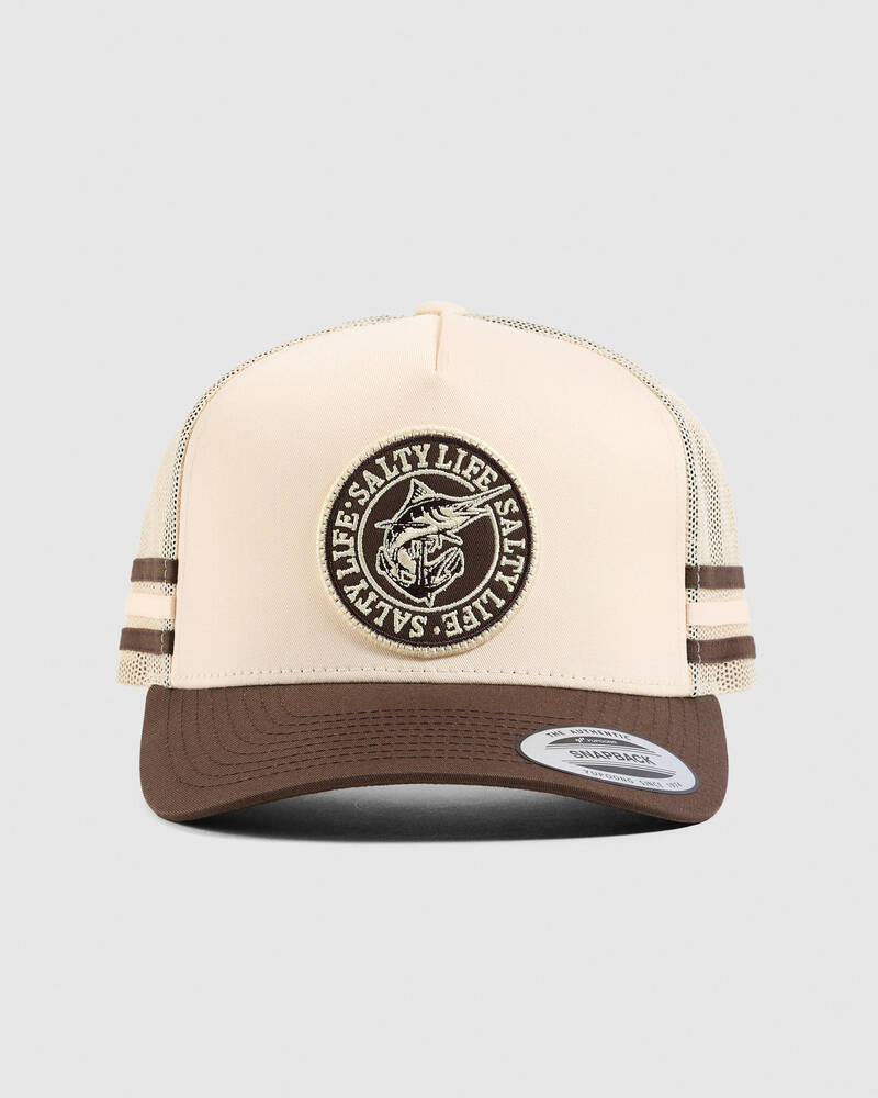 Salty Life Once Bitten 4.0 Trucker Cap for Mens