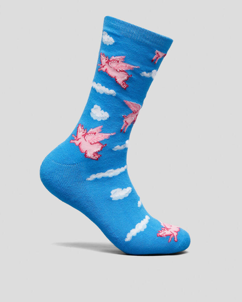 Lucid Flying Pig Socks for Mens
