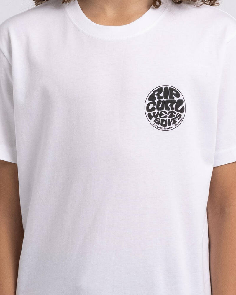 Rip Curl Boys' Wetsuit Icon Logo T-Shirt for Mens