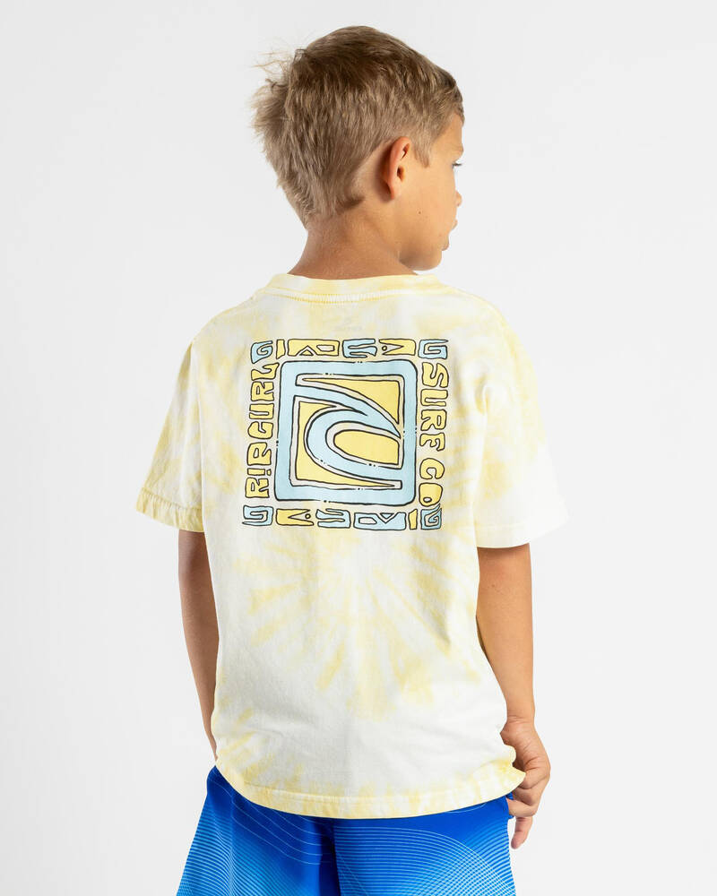 Rip Curl Toddlers' Tube Tie Dye T-Shirt for Mens