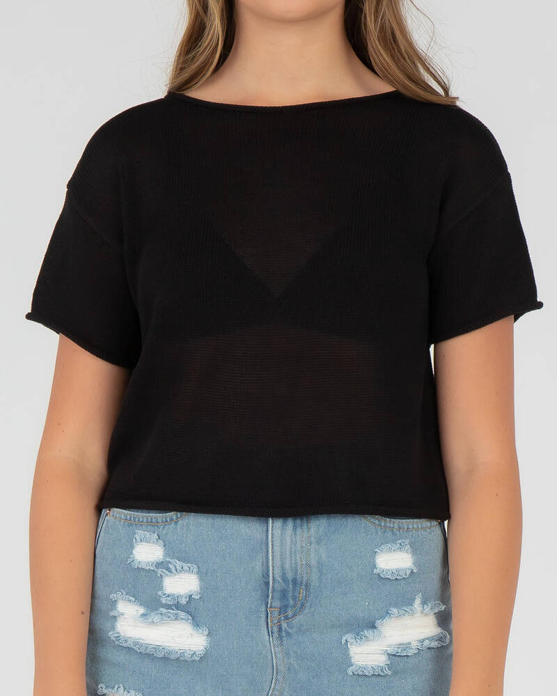Mooloola Girls' Weekender Knit Top for Womens