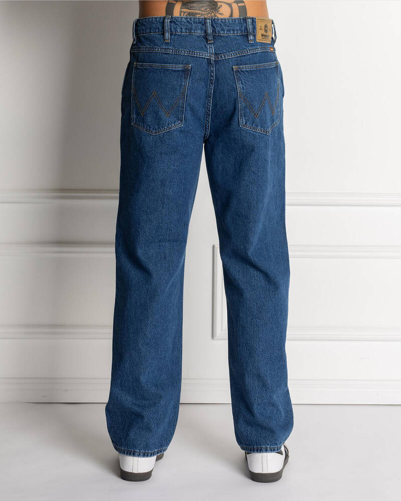 Wrangler Slacker Relaxed Straight Jeans for Mens