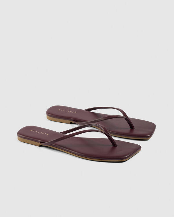 Ava And Ever Gigi Thong Slide Sandals for Womens