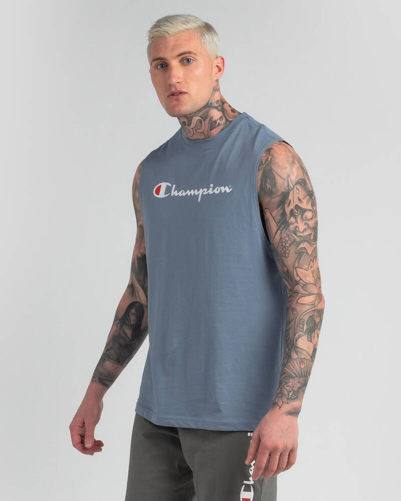 Champion Logo Muscle Tank for Mens