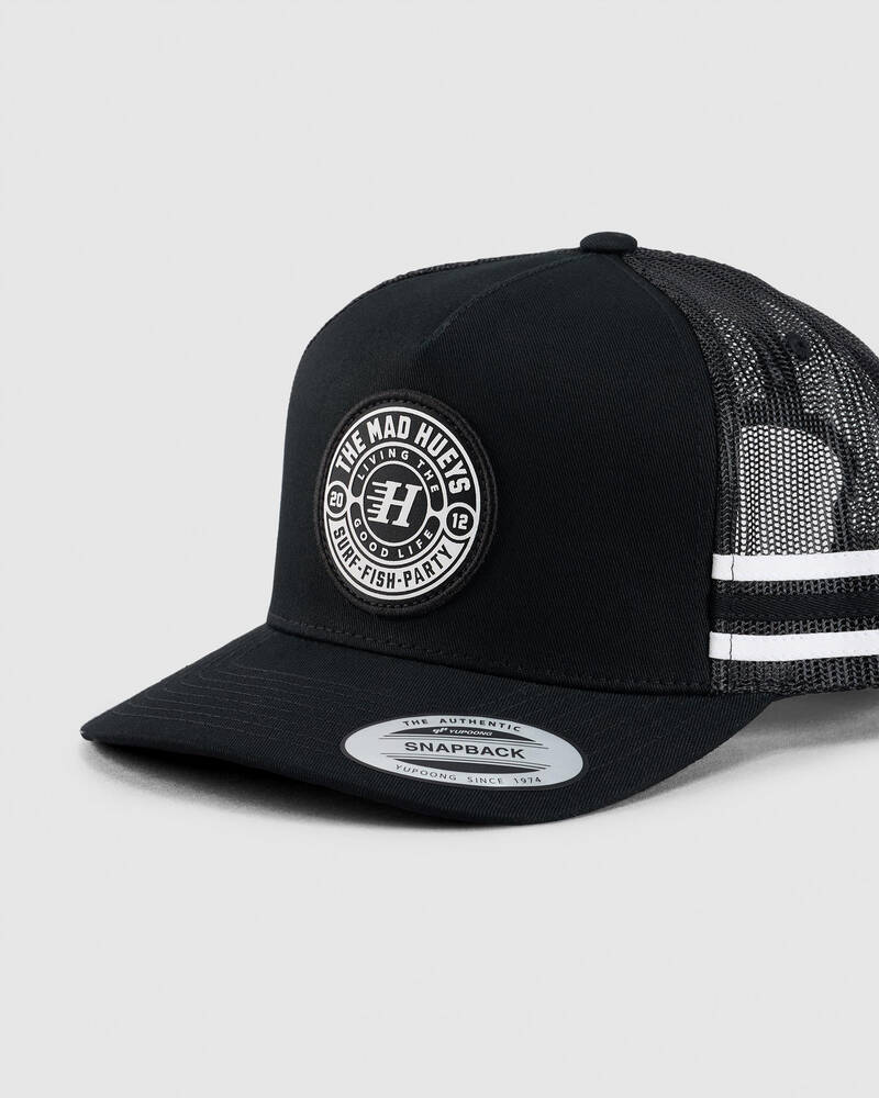The Mad Hueys Hueys Good Life Trucker Cap for Mens
