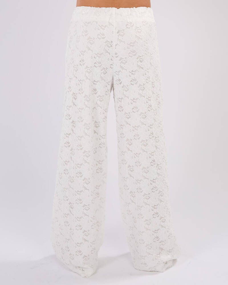 Mooloola Girls' Meli French Lace Pants for Womens
