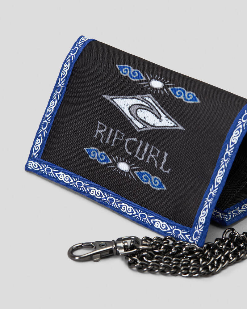 Rip Curl Diamond Chain Tri-Fold Wallet for Mens