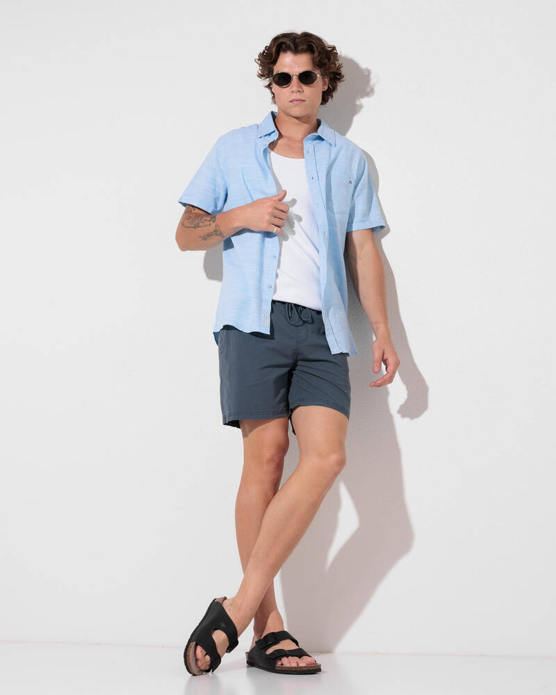 Lucid Dual Motion Elastic Waist Shorts for Mens