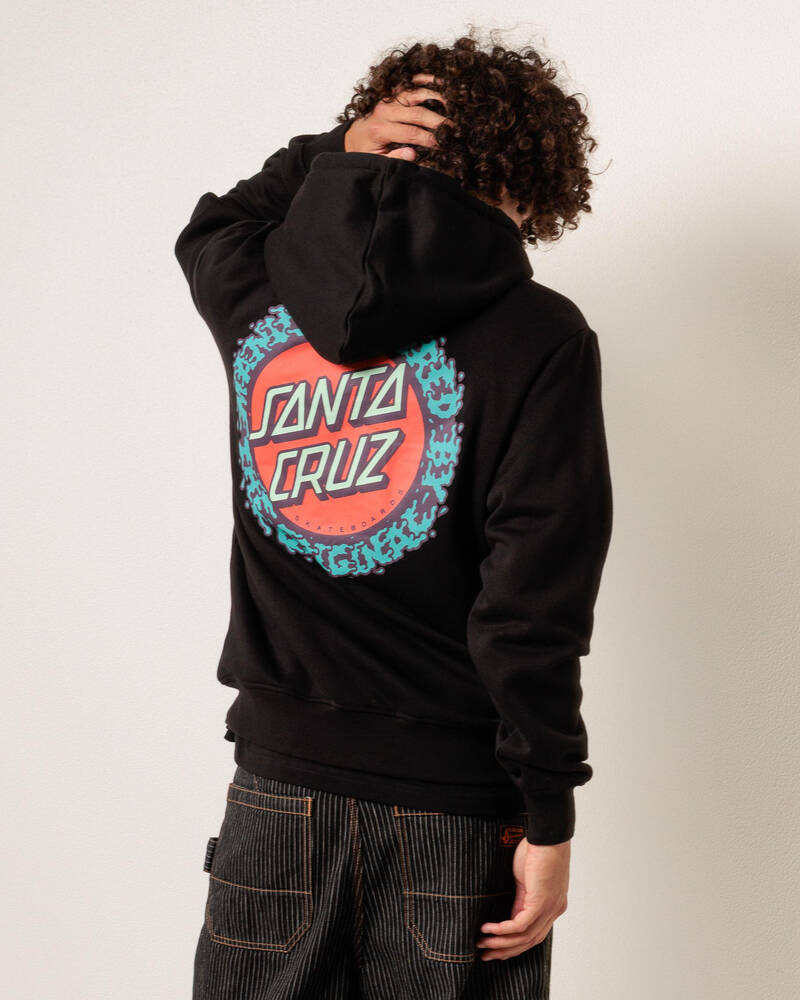 Santa Cruz Splatter MFG Dot Hoodie for Mens