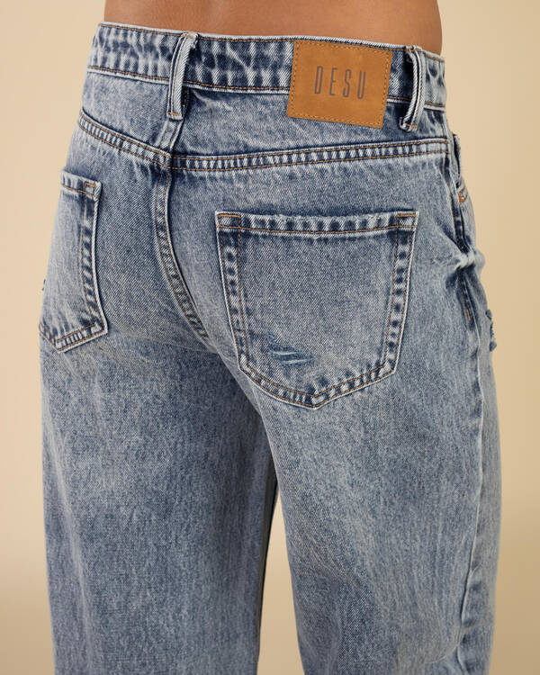 DESU Girls' Haze Wide Leg Jeans for Womens