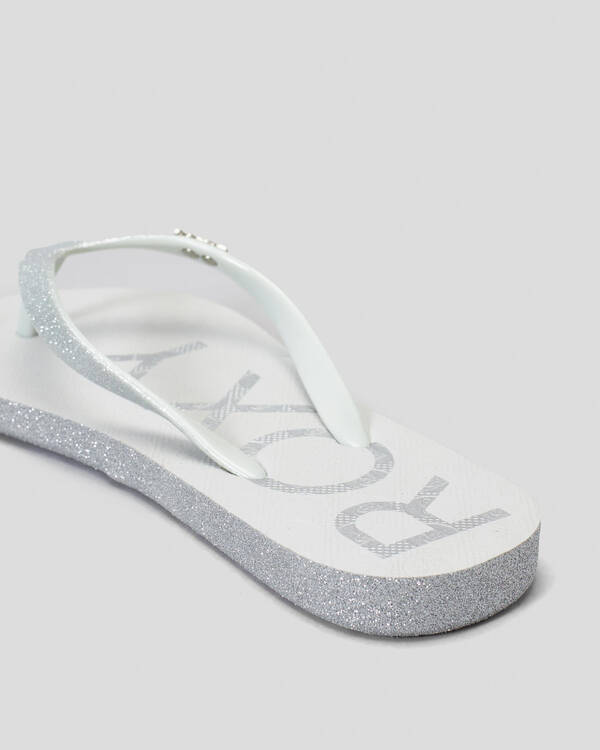 Roxy Girls' RG Viva Glitter Thongs for Womens