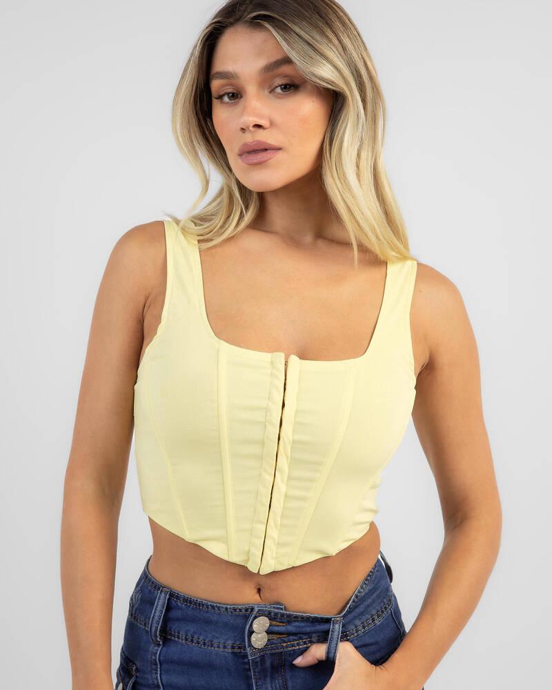 Ava And Ever Rosario Corset Top for Womens
