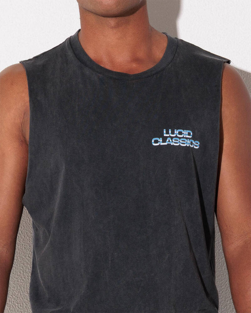 Lucid Asphalt Muscle Tank for Mens