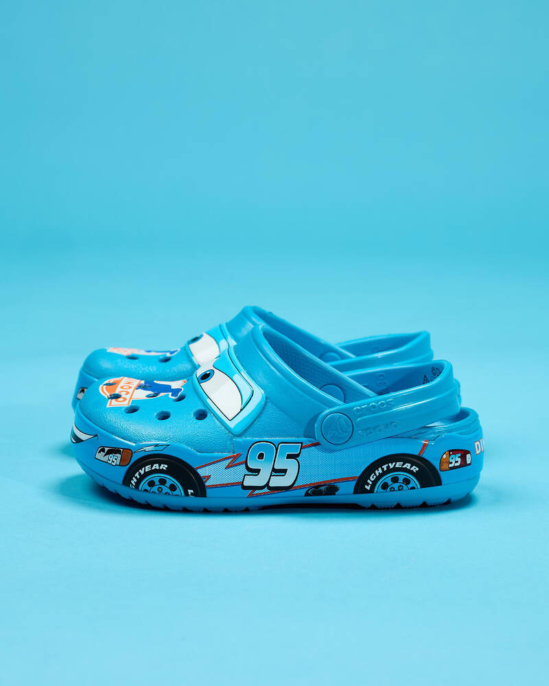 Crocs Toddlers' Lightning McQueen Dinoco Clogs for Unisex
