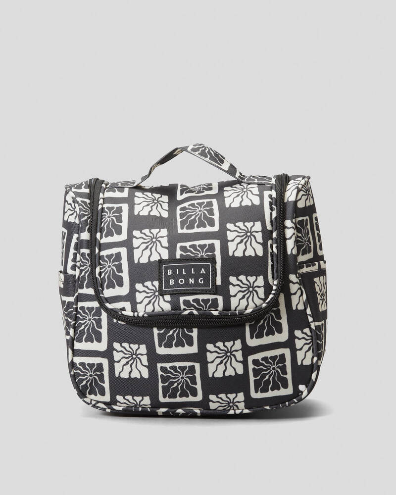Billabong Travel Beauty Makeup Case for Womens
