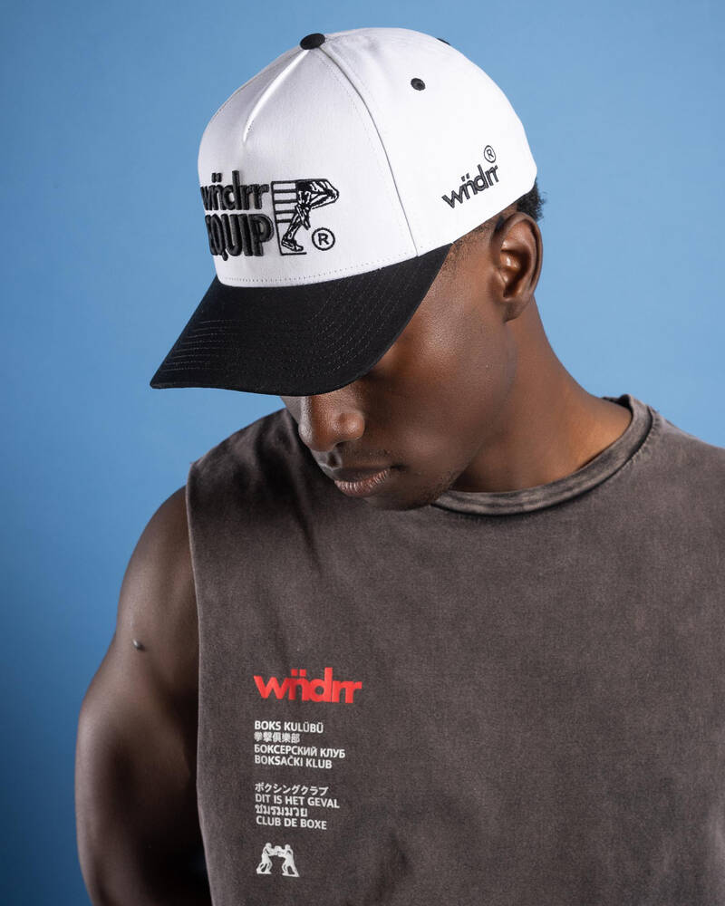 Wndrr Equip High Rise Snapback Cap for Mens