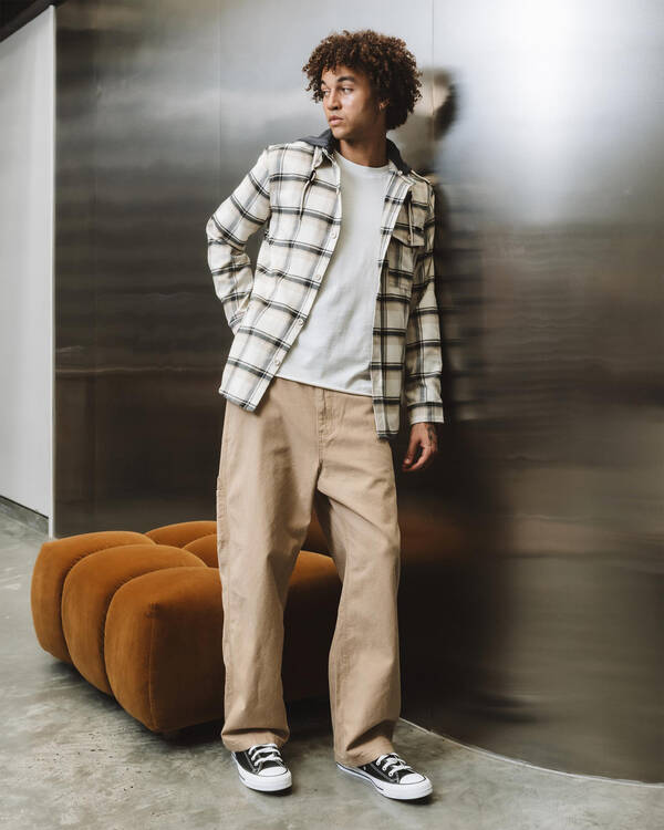 Lucid Paramount Long Sleeve Flannel Shirt for Mens