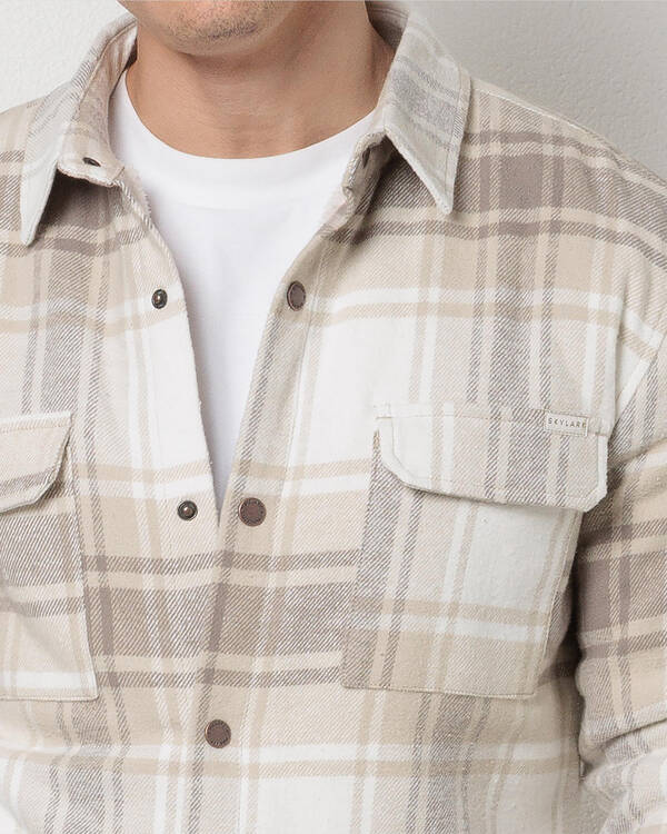Skylark Anthem Long Sleeve Flannel Shirt for Mens