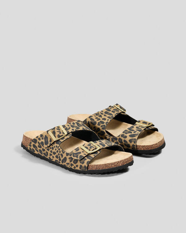 Ava And Ever Cortina Leo Slide Sandals for Womens
