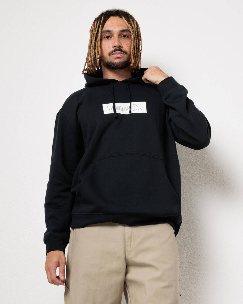 Hurley One And Only Outline Pullover Fleece Hoodie for Mens