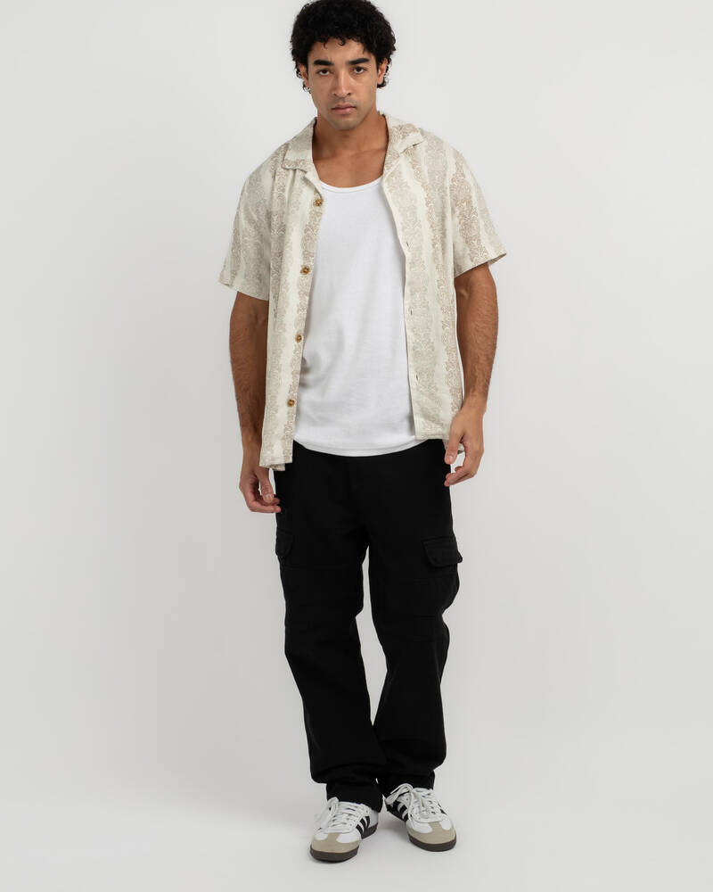 Rhythm Pineapple Short Sleeve Shirt for Mens