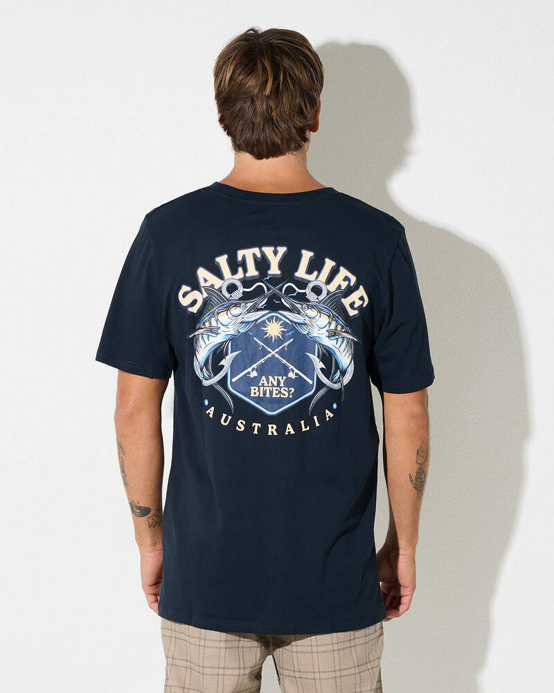 Salty Life Angler's Dream T-Shirt for Mens