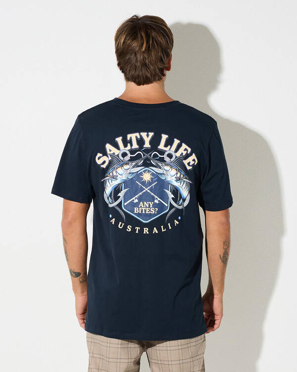 Salty Life Angler's Dream T-Shirt for Mens