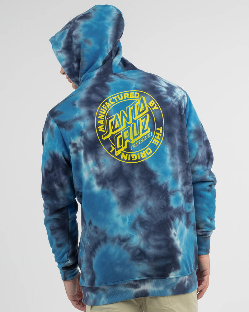 Santa Cruz MFG Dot Tie Dye Hoodie for Mens