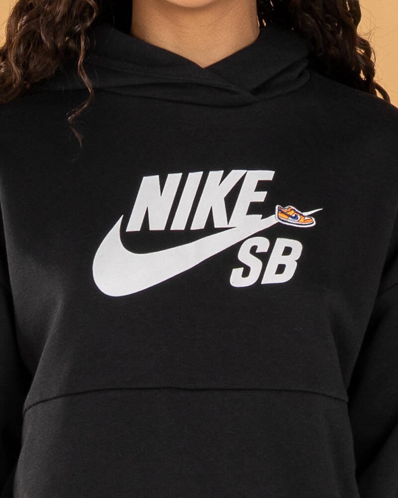 Nike Girls' Icon Fleece Hoodie SB for Womens