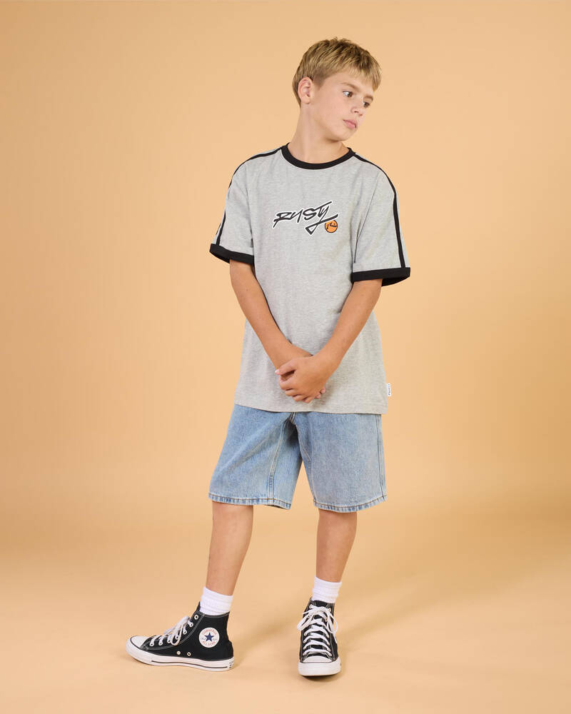 Rusty Boys' Graffiti Pop T-Shirt for Mens