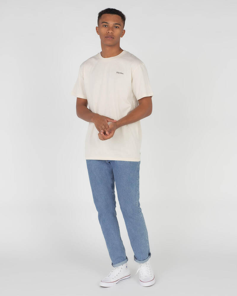 Rhythm Classic Brand T-Shirt for Mens