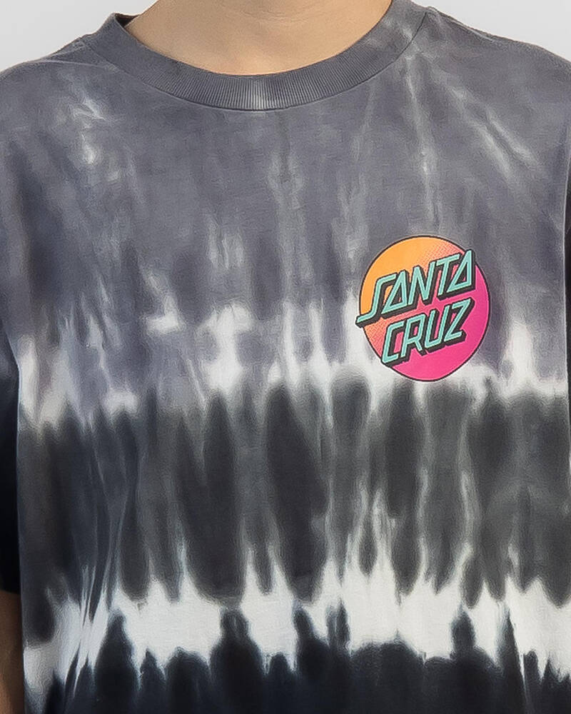 Santa Cruz Boys' Pop Fade Dot T-Shirt for Mens