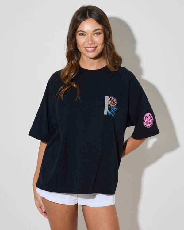 Rip Curl Surf The World Boxy T-Shirt for Womens
