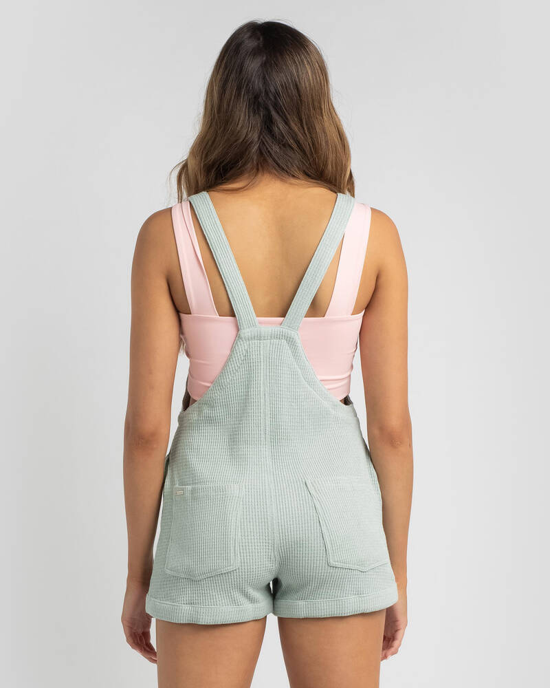 Mooloola Waffle On Overalls for Womens