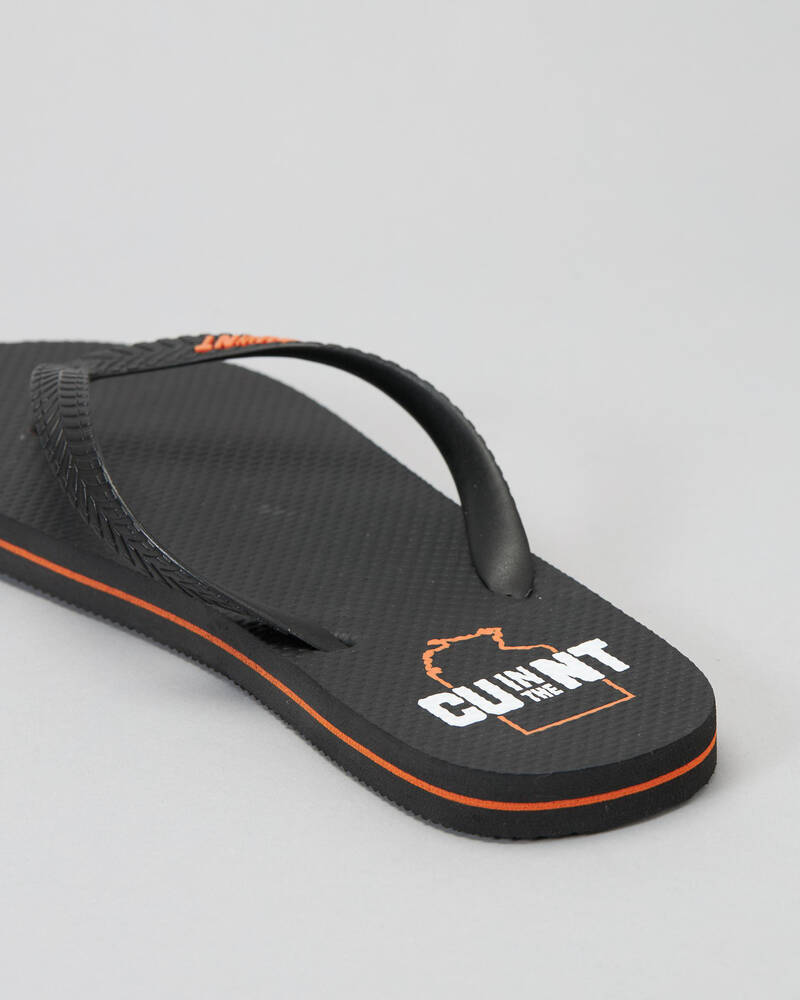 CU in the NT Territory Thongs for Mens
