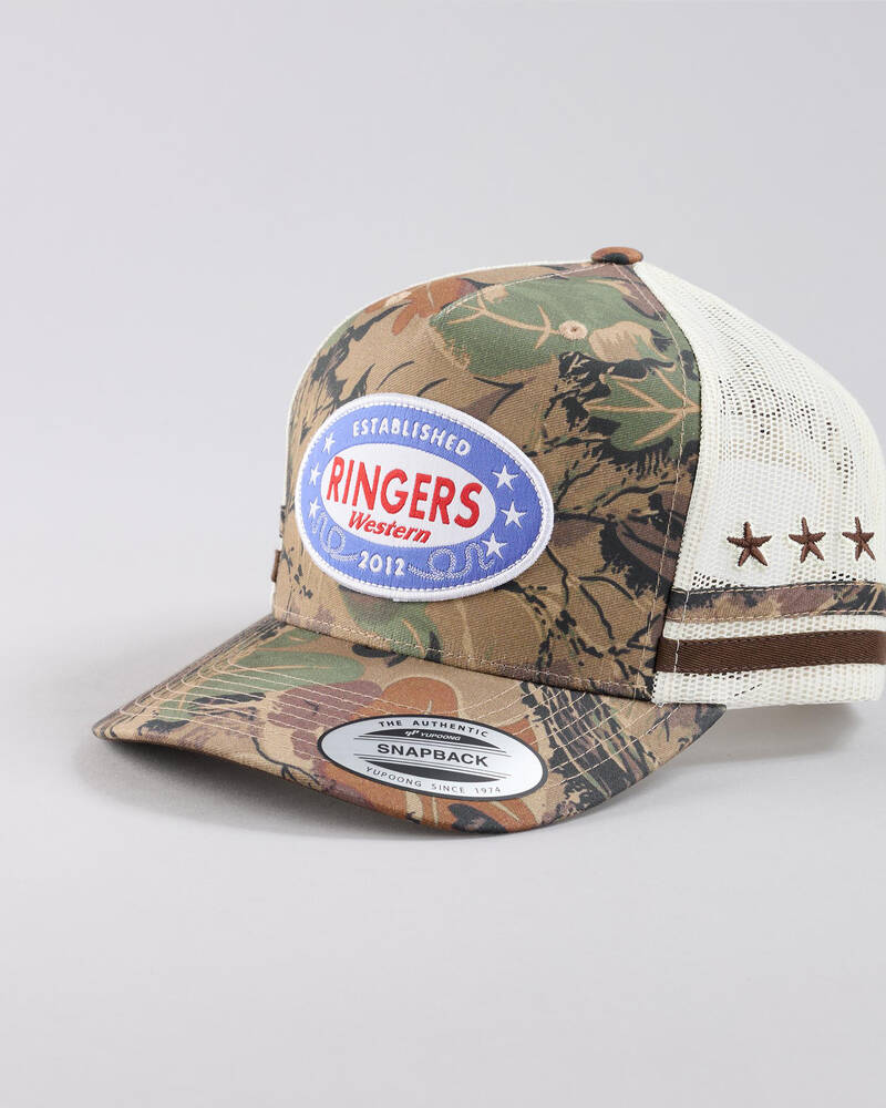 Ringers Western Shooter Deep Fit Trucker Cap for Mens