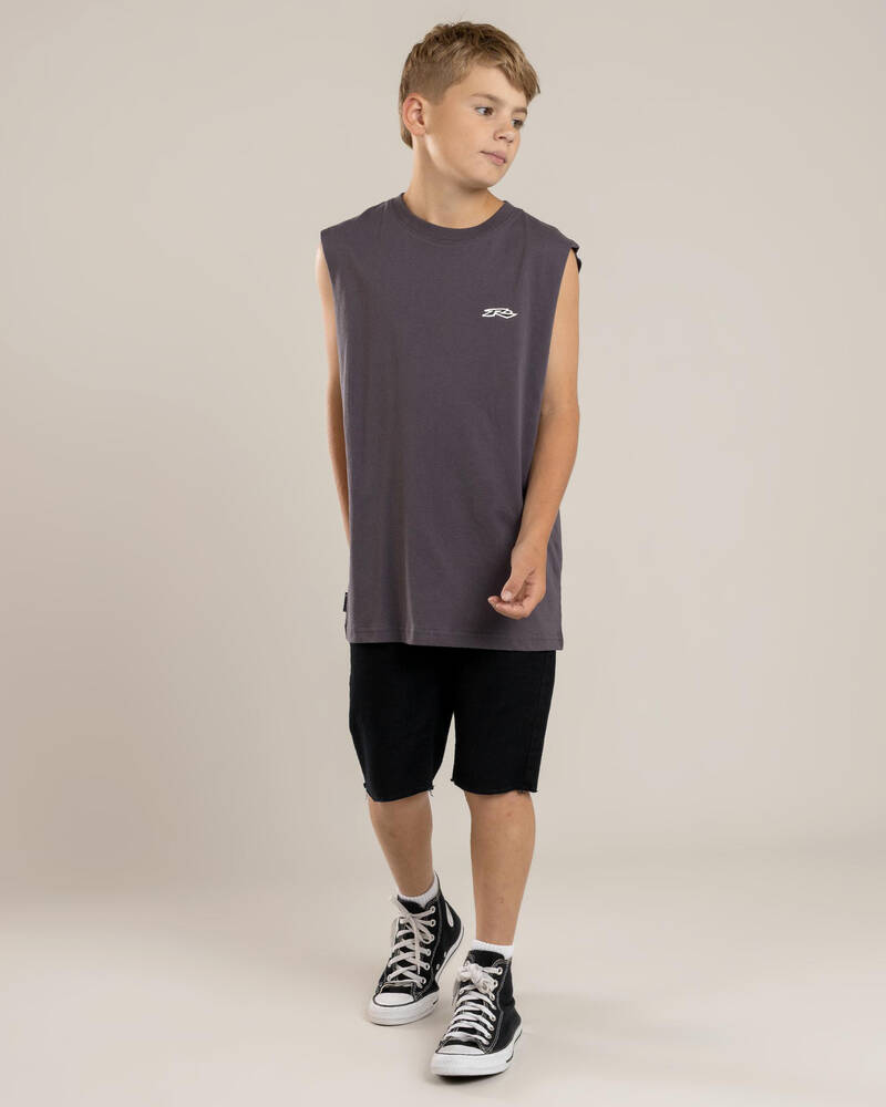 Rusty Boys' Registered Muscle Tank for Mens