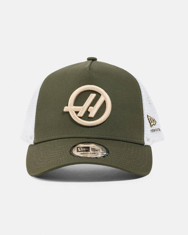 New Era Haas Racing Trucker Cap for Mens