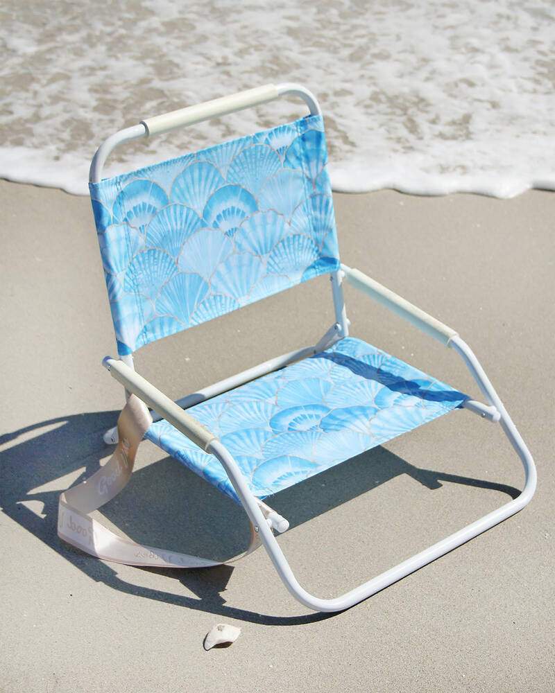Mooloola Sea Shells Beach Chair for Womens