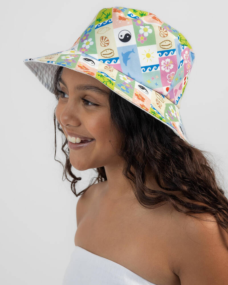 Ava And Ever Girls' Coconut Bucket Hat for Womens