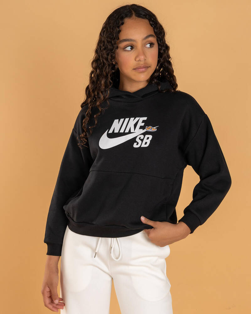 Nike Girls' Icon Fleece Hoodie SB for Womens