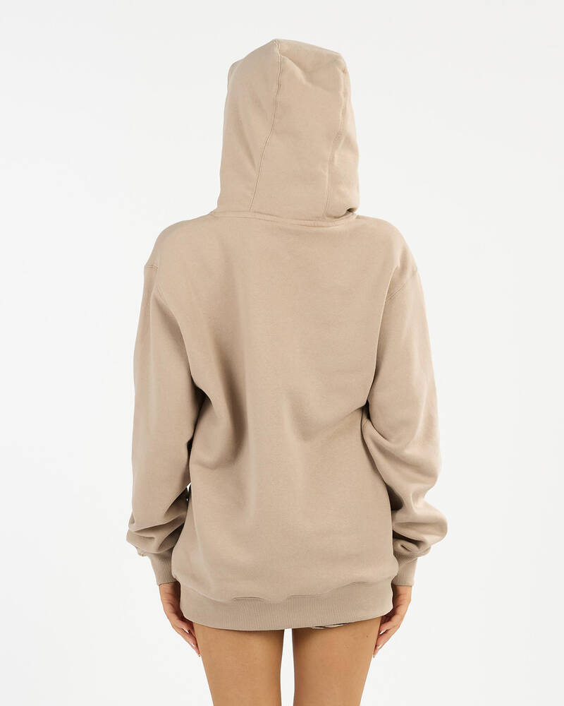 Champion Girls' Puff Script Hoodie for Womens