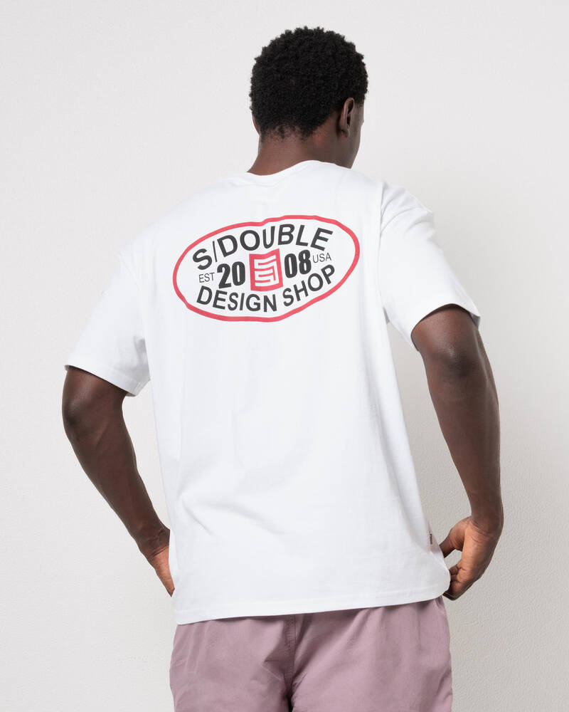 S-Double Oval T-Shirt for Mens