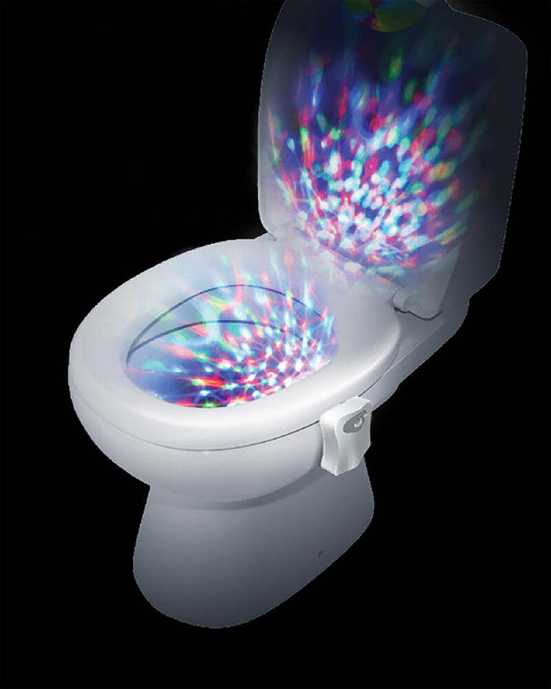 Get It Now LED Toilet Disco Light for Unisex