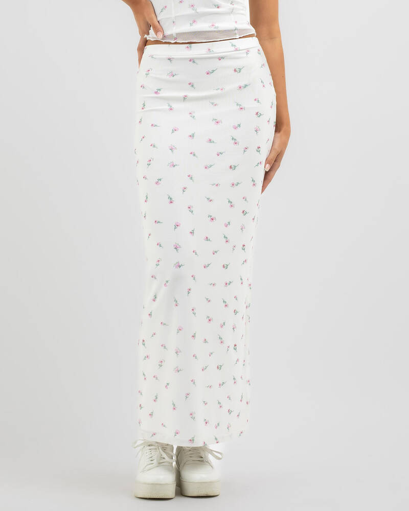 Mooloola McKessie Mesh Maxi Skirt for Womens