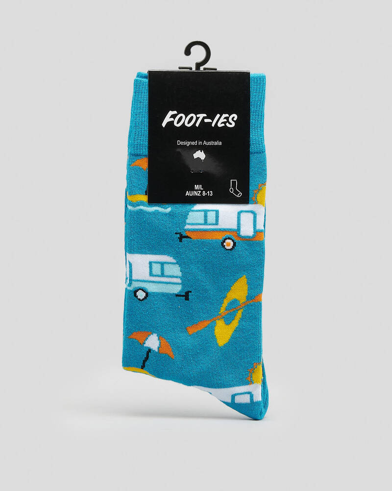 FOOT-IES Beach Camp Socks for Mens