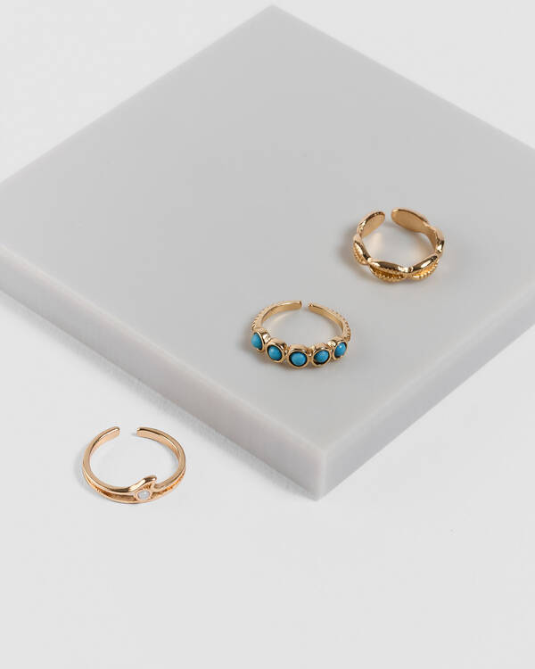 Karyn In LA Waves Toe Ring Pack for Womens